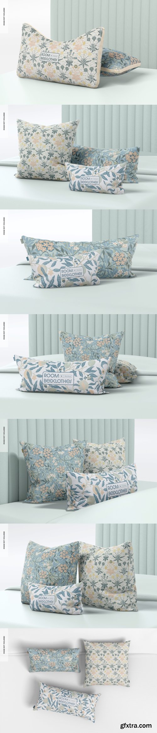 Pillow set mockup