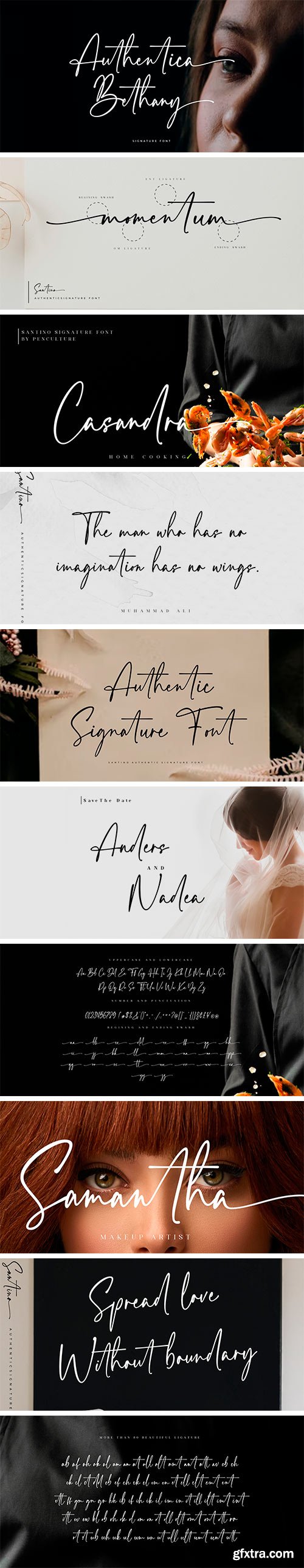 Authentica Bethany Font