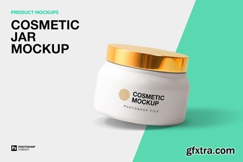 Cosmetic Jar - Mockup BP8UMR6