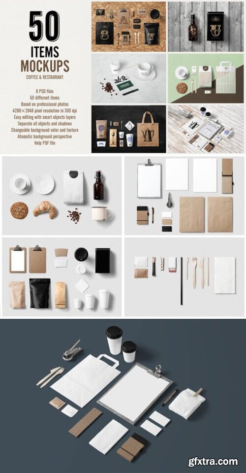 Coffee Branding Packaging Mockup