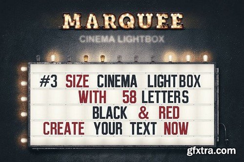 Marquee Light Bulbs - Front View 1617135