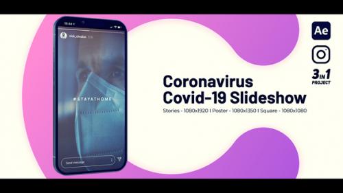 Videohive - Coronavirus Covid-19 Slideshow Instagram - 39084852 - 39084852