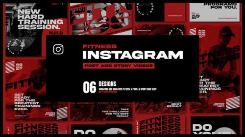 Videohive - Fitness Promo | Instagram Posts and Stories - 39122210 - 39122210