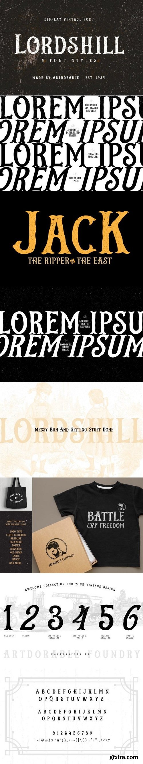 Lordshill Font Family