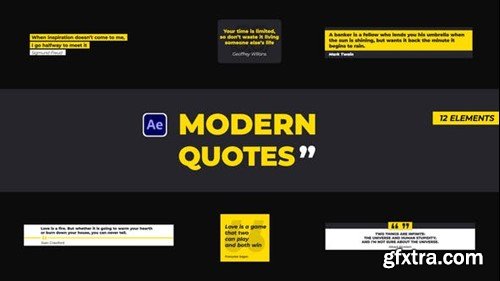 Videohive Modern Quotes 39150736