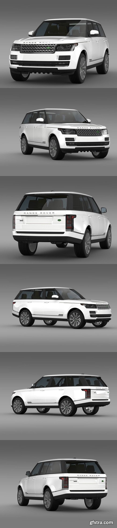 Range Rover Vogue SE SDV8 L405 3D model