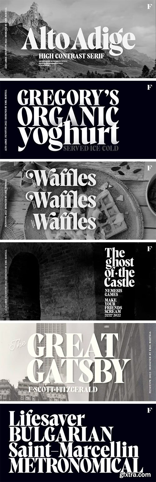 Alto Adige Font Alto Adige Font