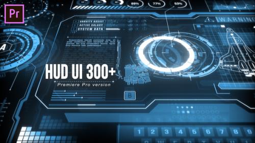 Videohive - HUD UI Pack 300+ for Premiere Pro - 25601956 - 25601956
