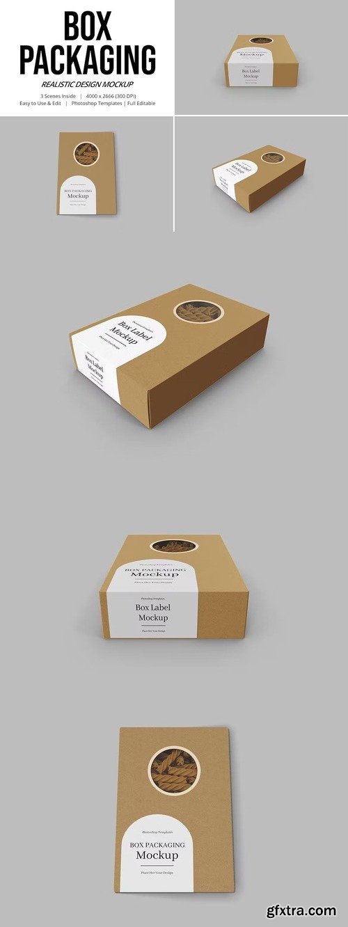Box Packaging Mockup