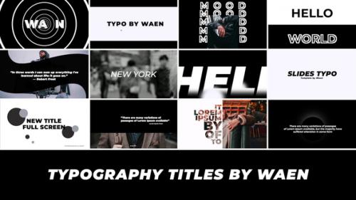 Videohive - Typography Titles | FCPX - 38925561 - 38925561