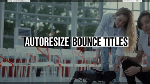 Videohive - Bounce Text Titles 2.0 | FCPX - 39341475 - 39341475