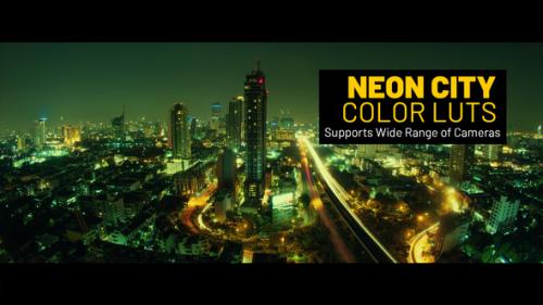 Videohive - Neon City LUTs for Final Cut - 39146274 - 39146274