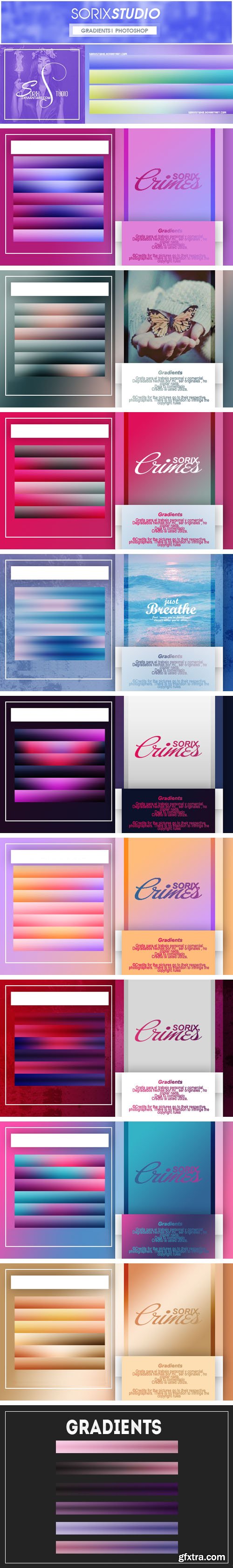 60+ Awesome Gradients Pack for Photoshop