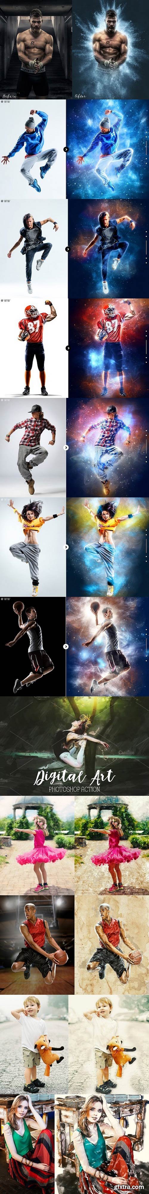 Pro Photoshop Actions Bundle 1448141