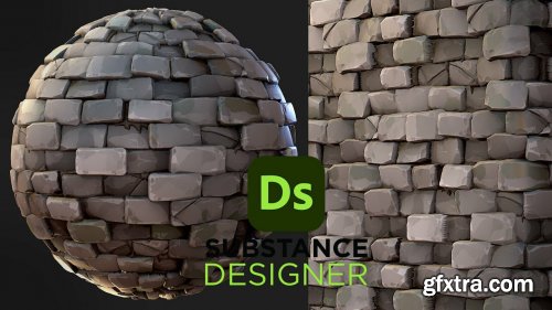 Artstation - Stylized Bricks - Substance 3D Designer