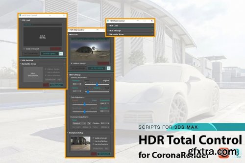 Corona HDR Total Control v2.5 for 3ds max