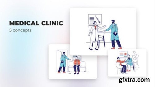 Videohive Medical clinic - Flat concepts 39472740