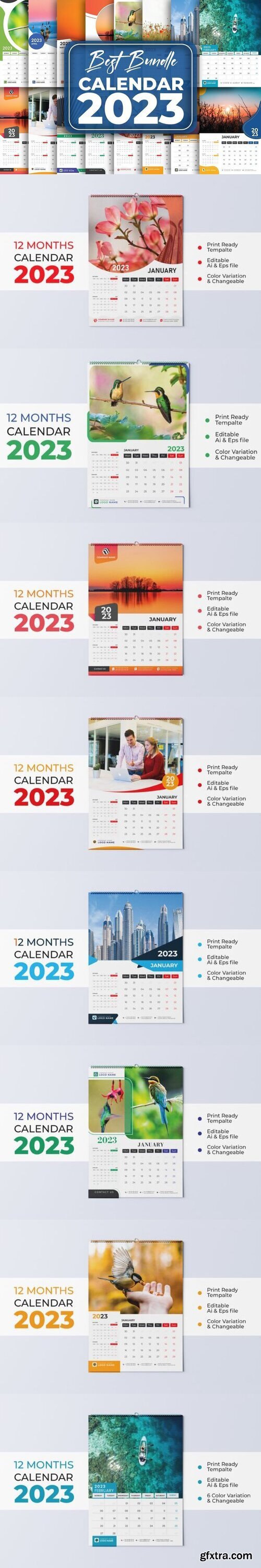 New Calendar 2023 Bundle