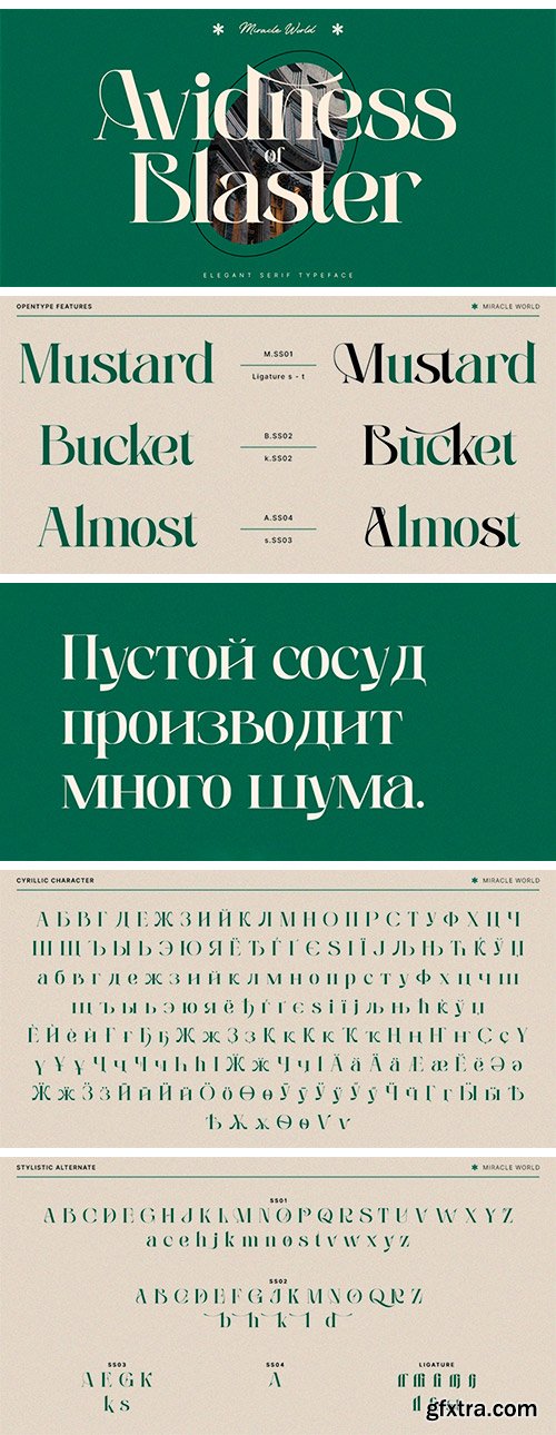 Miracle World Font Family Miracle World Font Family