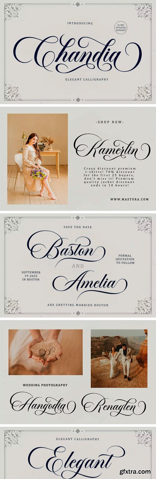 Chandia Elegant Script Chandia Elegant Script