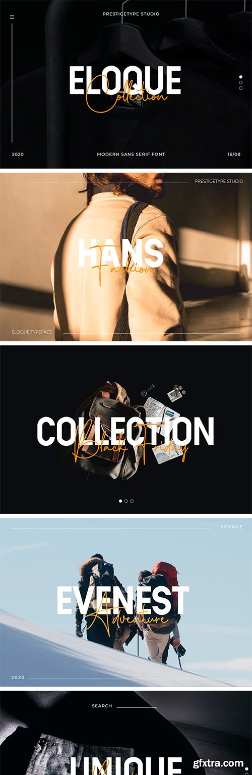 Eloque - Modern Font Duo Eloque - Modern Font Duo