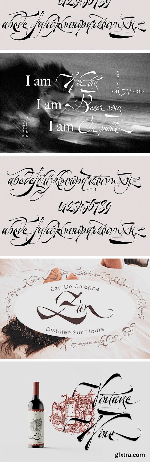 Agustus - Luxury Calligraphy Font Agustus - Luxury Calligraphy Font