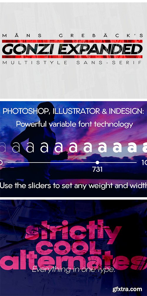 Gonzi - 30 Sans-Serif Fonts Gonzi - 30 Sans-Serif Fonts