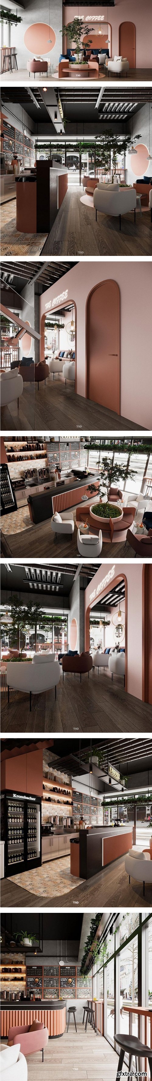 Coffee room Scene by Tuong Nguyen Duy