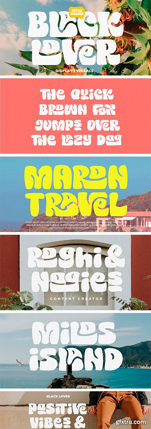 Black Lover Font Black Lover Font