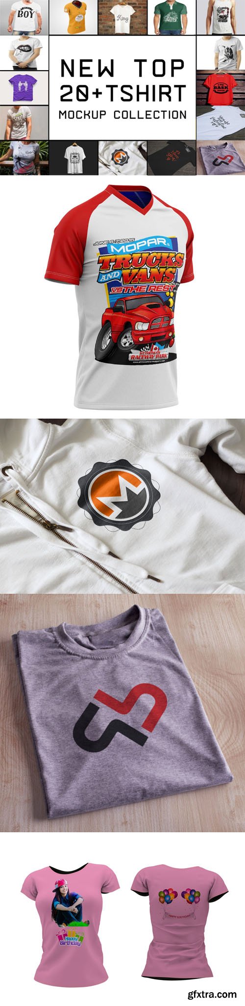 New Top 20+ Tshirt PSD Mockups Templates