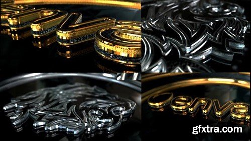 Videohive Gold And Silver Glossy Logo 24991062
