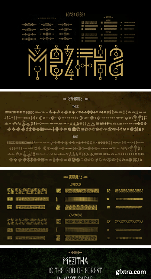 Mezitha Font Family Mezitha Font Family