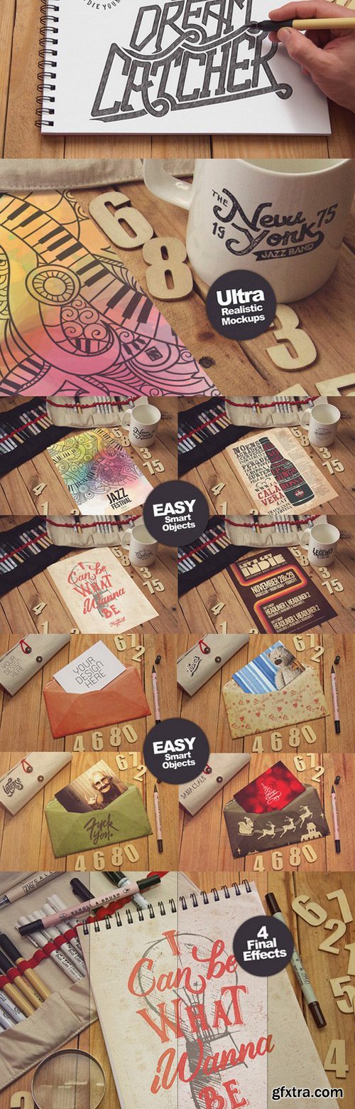 10 Sketch Mockups vol.1