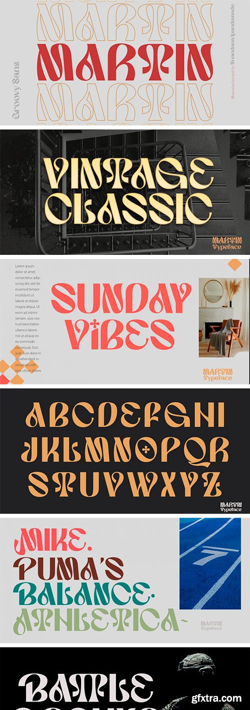 Martin - Groovy Sans Martin - Groovy Sans