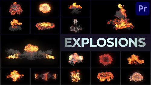 Videohive - Real Explosions Effects for Premiere Pro - 39722207 - 39722207