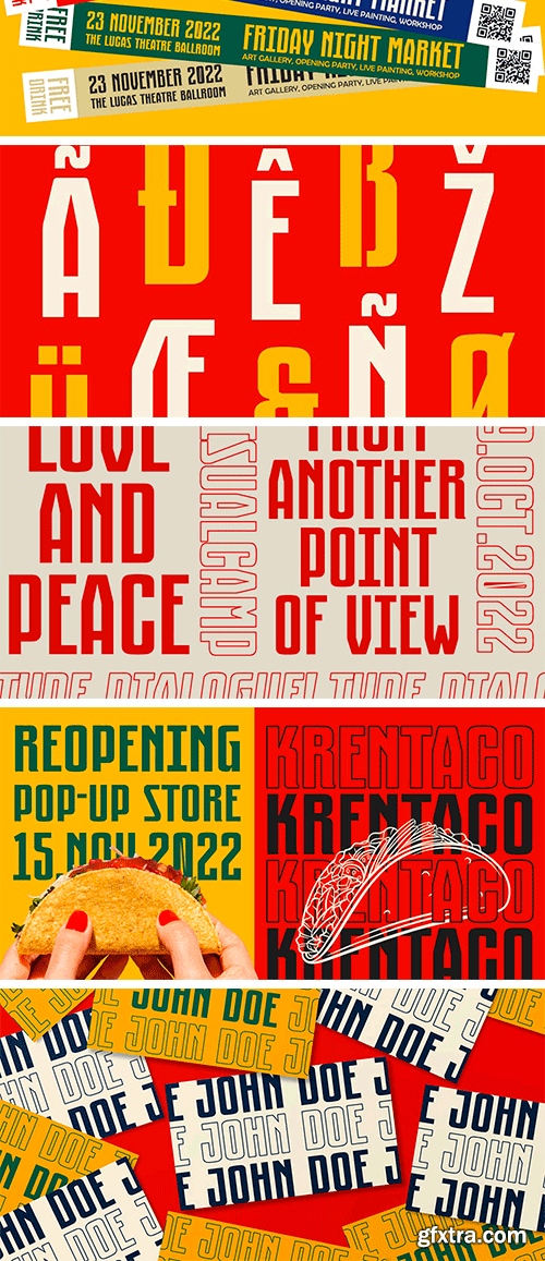 Kaerobi Font Family Kaerobi Font Family