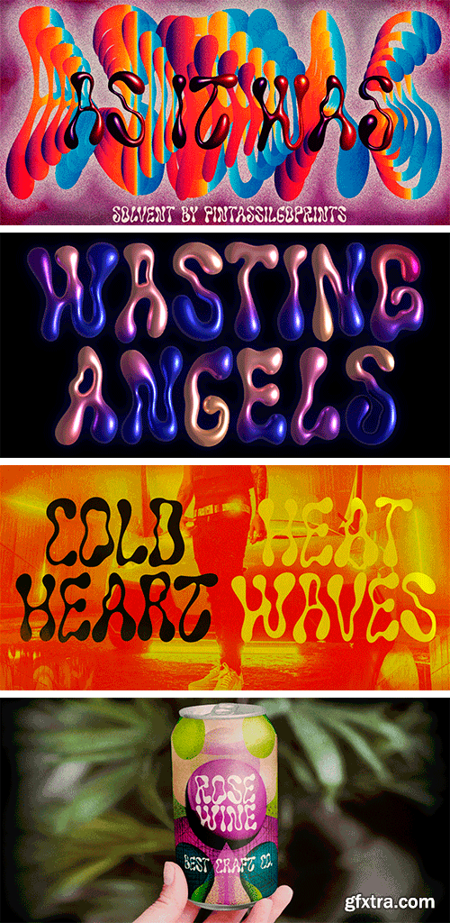 Solvent Font Family Solvent Font Family