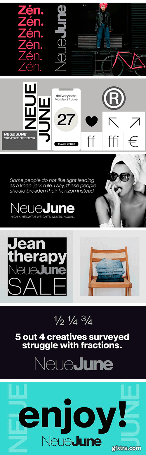 Neue June Font Family Neue June Font Family