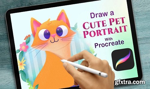 Pet Portrait: Create a Cute Pet Portrait with Procreate!