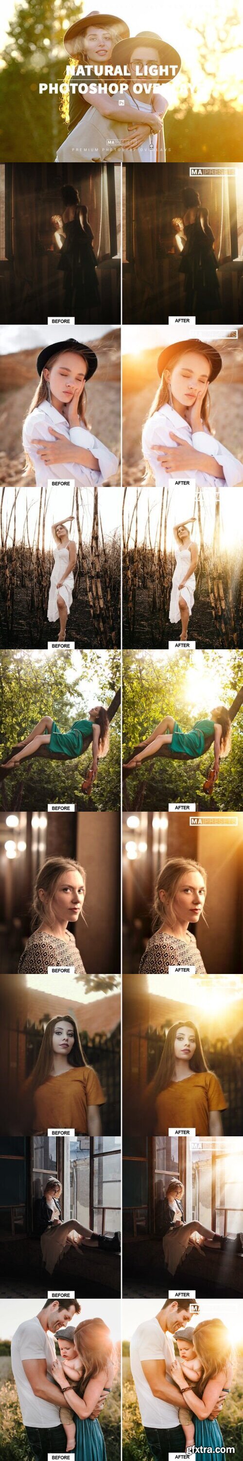 60 NATURAL SUNLIGHT OVERLAYS