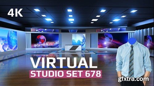 Videohive Virtual Studio Set 678 33022278