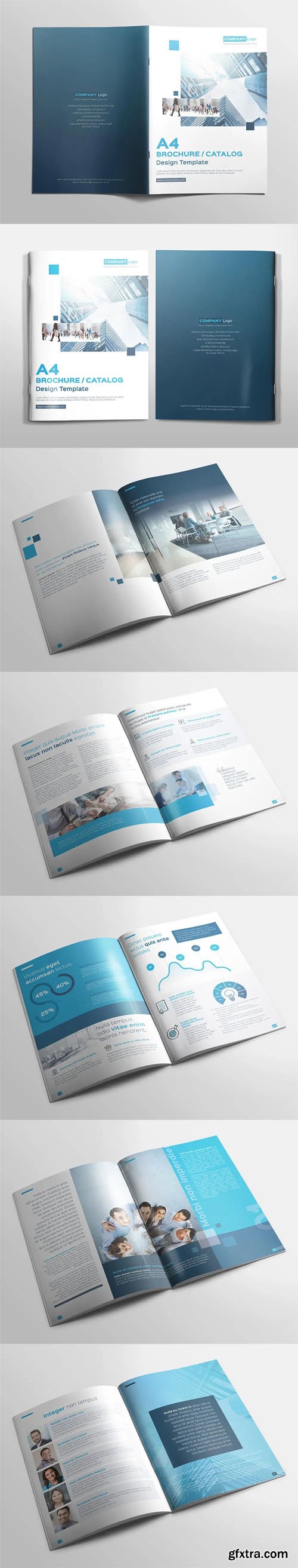 Multipurpose A4 Brochure/Catalog INDD Template