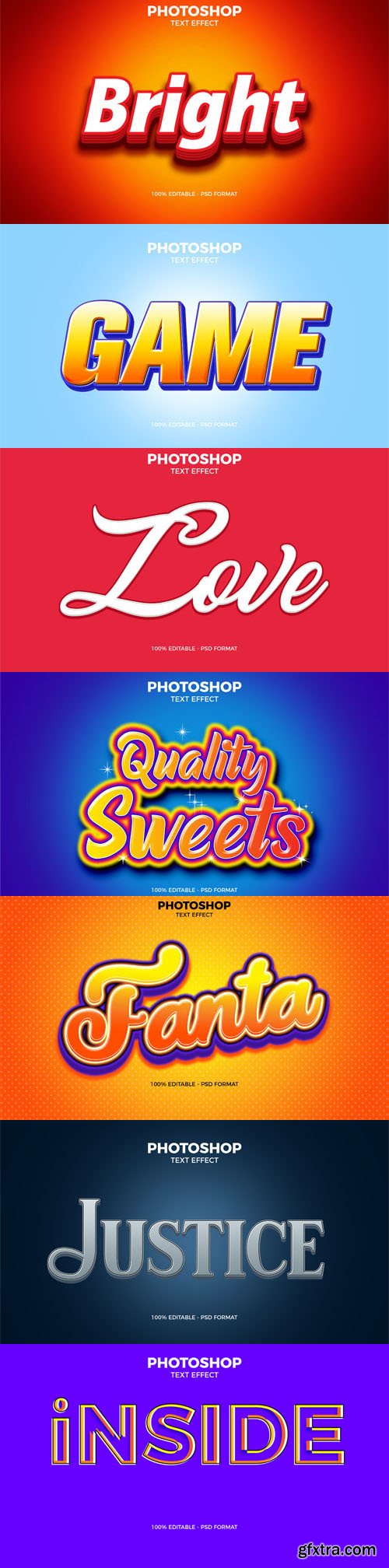 14 Premium Quality Text Effects for Photoshop