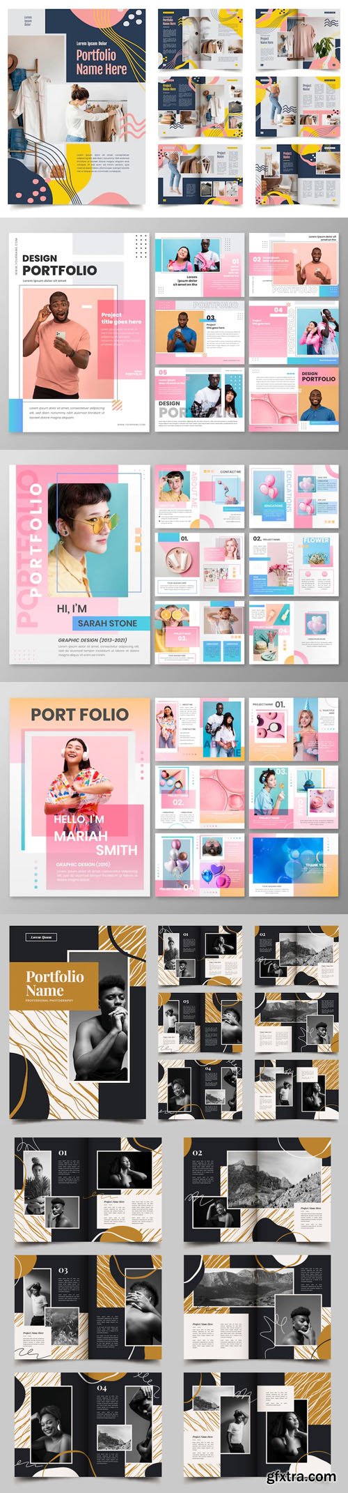 Creative Hand Drawn Portfolio Collection - Vol.2