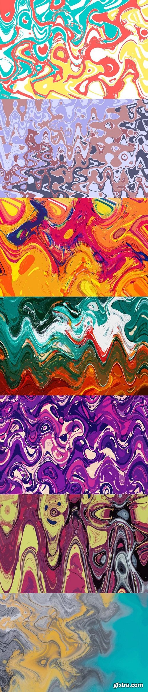 Colorful abstract wallpaper art background premium vector