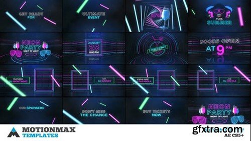 Videohive Neon Party - Summer Party 06 22450820