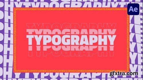 Videohive Stomp Typography Intro 39318096