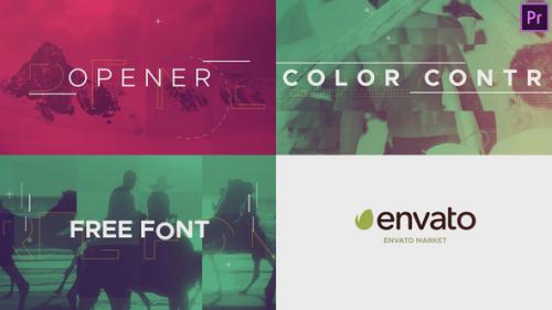 Videohive - Abstract Opener Premiere Pro - 39845587 - 39845587