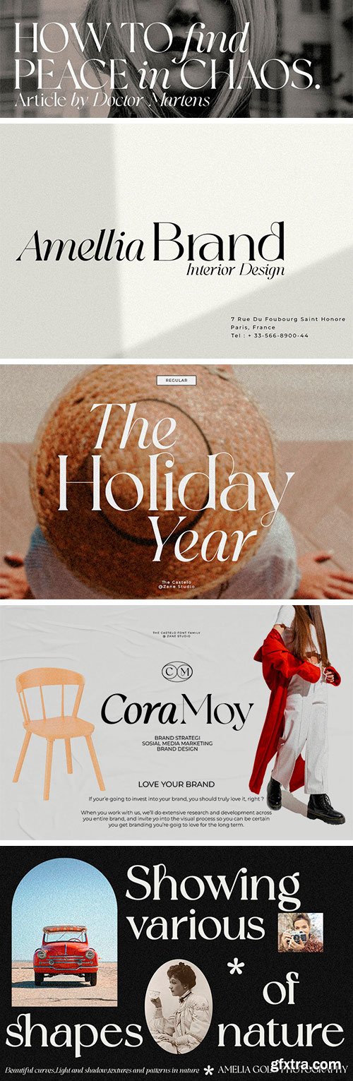 The Castelo Serif The Castelo Serif