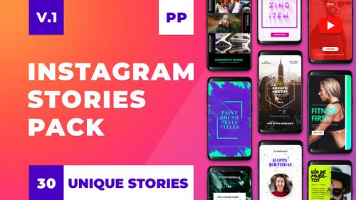 Videohive - Instagram Stories Pack Mogrt - 22556792 - 22556792